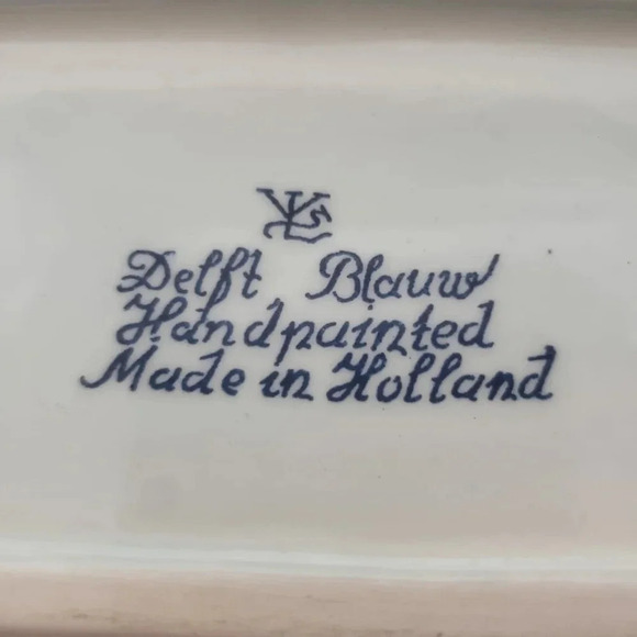 Vintage Delft Blauw Blue/White  Canister/Spice Jar Set. - Picture 8 of 12